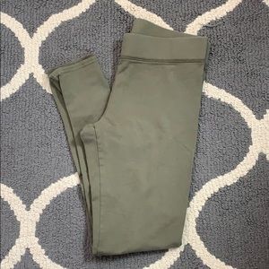 Olive leggings